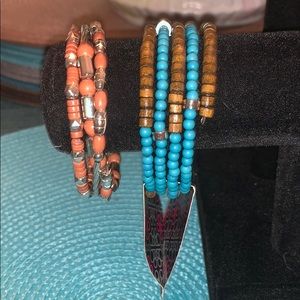 2 stretch bracelets NWT